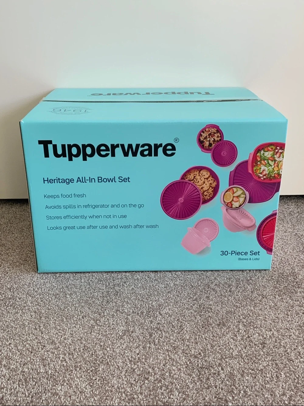 Tupperware Heritage All-In Bowl Set